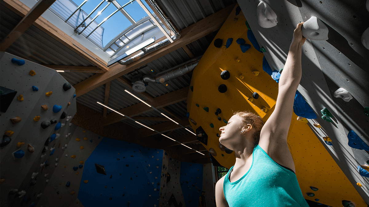 LAMILUX Continuous Rooflight B at the Climbing Centre Owl, Brakel