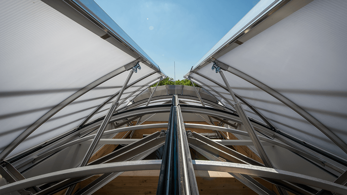 LAMILUX Continuous Rooflight B at the Climbing Centre Owl, Brakel