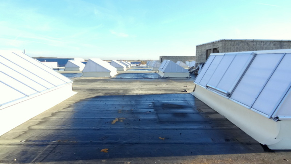 LAMILUX Continuous Rooflight S at the Chocolate Factory Murdotec in Dortmund