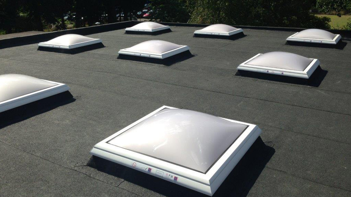 LAMILUX Rooflight Dome at the Bentley St. Pauls School in Brentwood