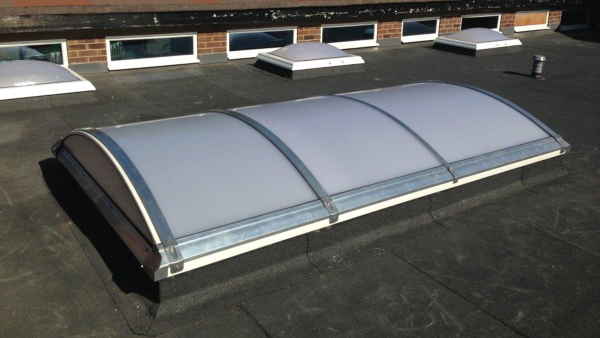 LAMILUX Rooflight Dome at the Bentley St. Pauls School in Brentwood