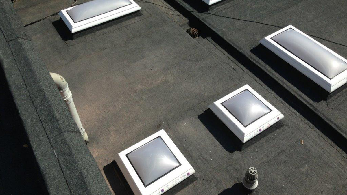LAMILUX Rooflight Dome at the Bentley St. Pauls School in Brentwood