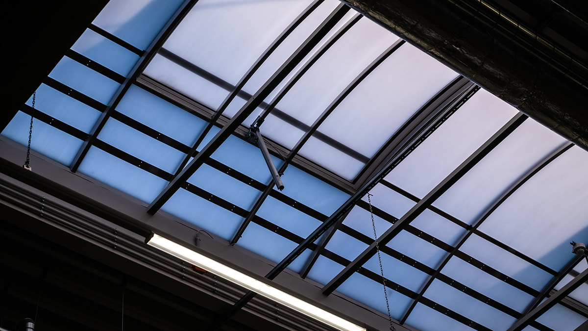 LAMILUX Rooflight Dome at the administration and production building in Neuhof