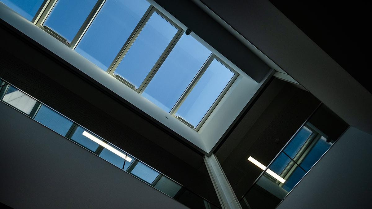 LAMILUX Rooflight Dome at the administration and production building in Neuhof