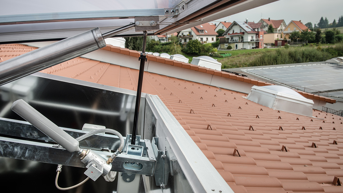 LAMILUX Rooflight Dome at the office building VauDe in Tettnang