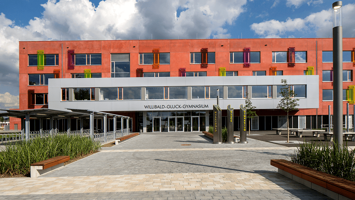 LAMILUX Passivhaus Solutions at the Willibald-Gluck Secondary School in Neumarkt i.d. Opf. (Bavaria, Germany)