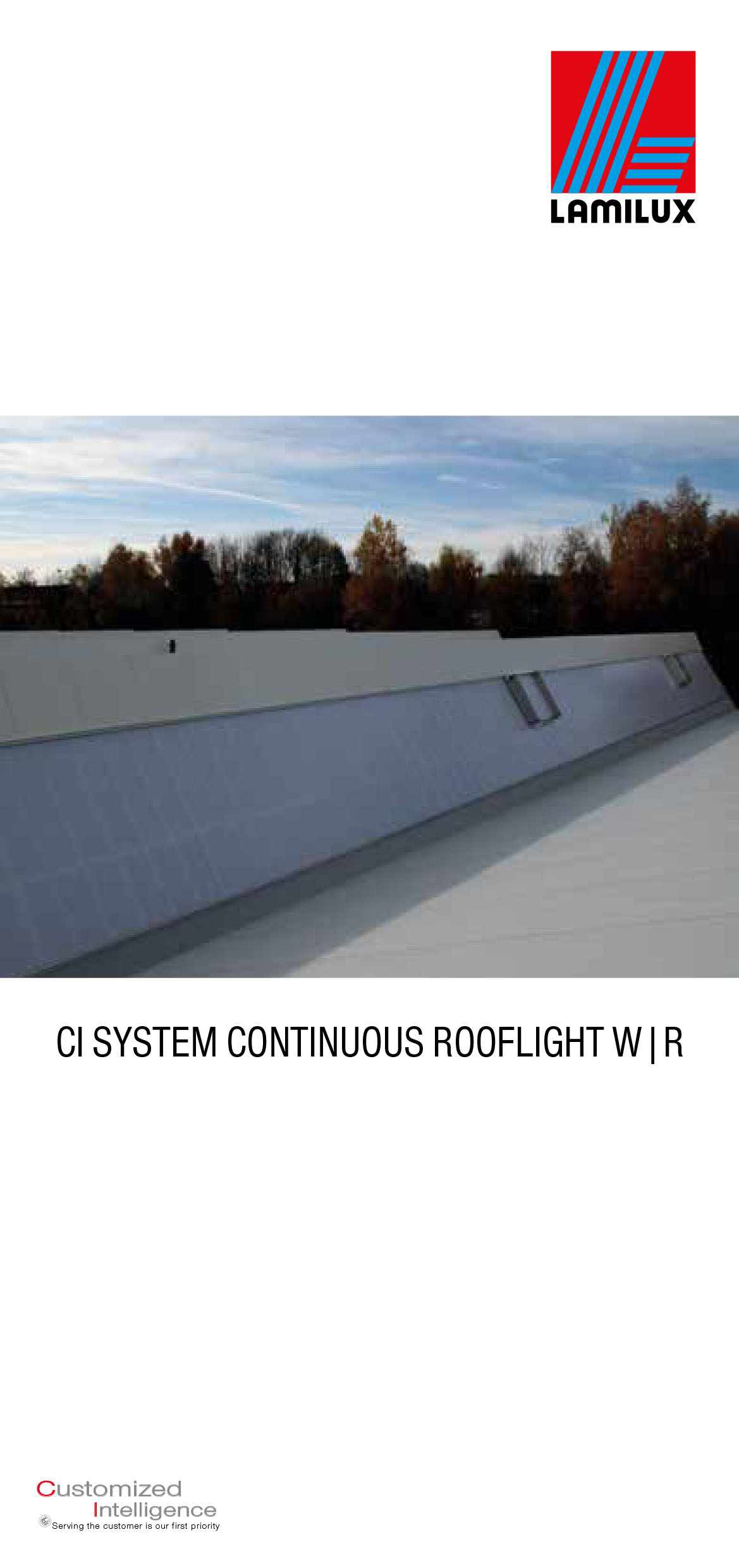 Continuous rooflight W|R