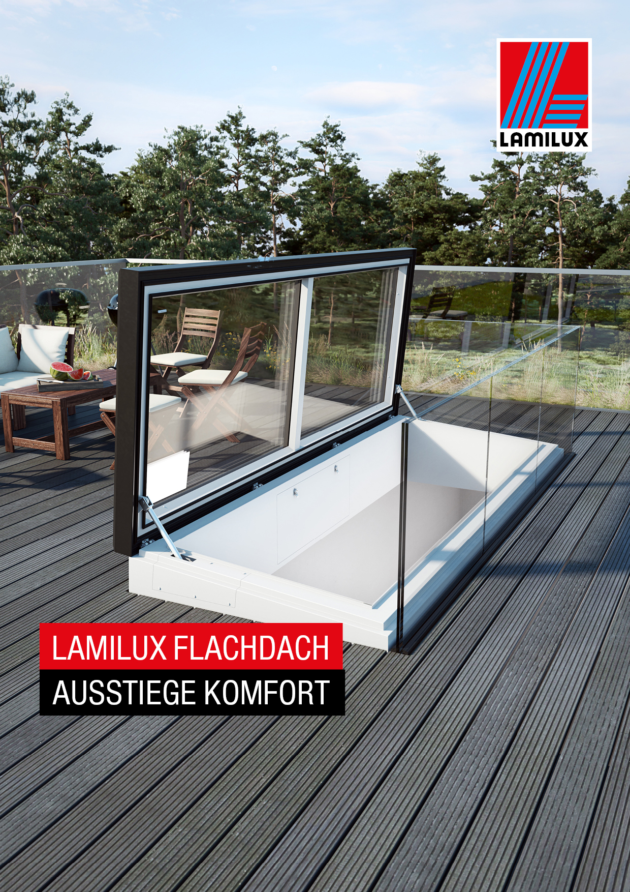 Flat Roof Access Hatch Comfort