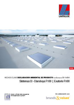 Sistemas CI - Claraboya F100 | Exutorio F100
