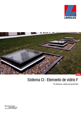 Sistema CI - Elemento de vidrio F100 FEenergysave | Clase F