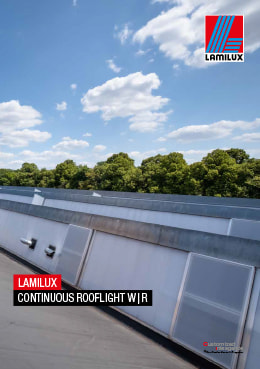Continuous rooflight W|R
