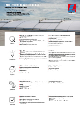 Added Value Continuous rooflight B