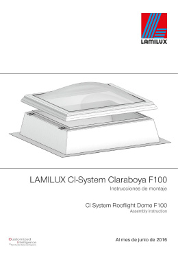Claraboya F100 de CI-System